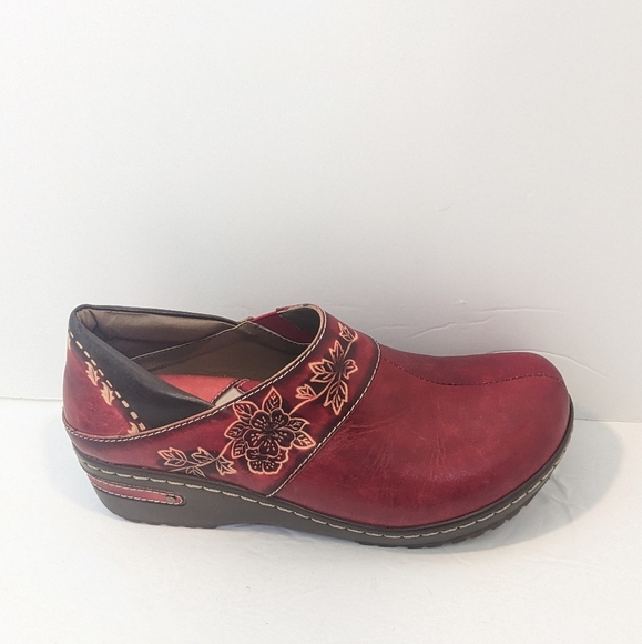 Spring step Winsome leather clogs - Picture 8 of 16